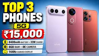 7000mAh & AMOLED | Top 5 Best 5G Smartphones Under ₹15000 in India 2026 | Best Phone Under ₹15000