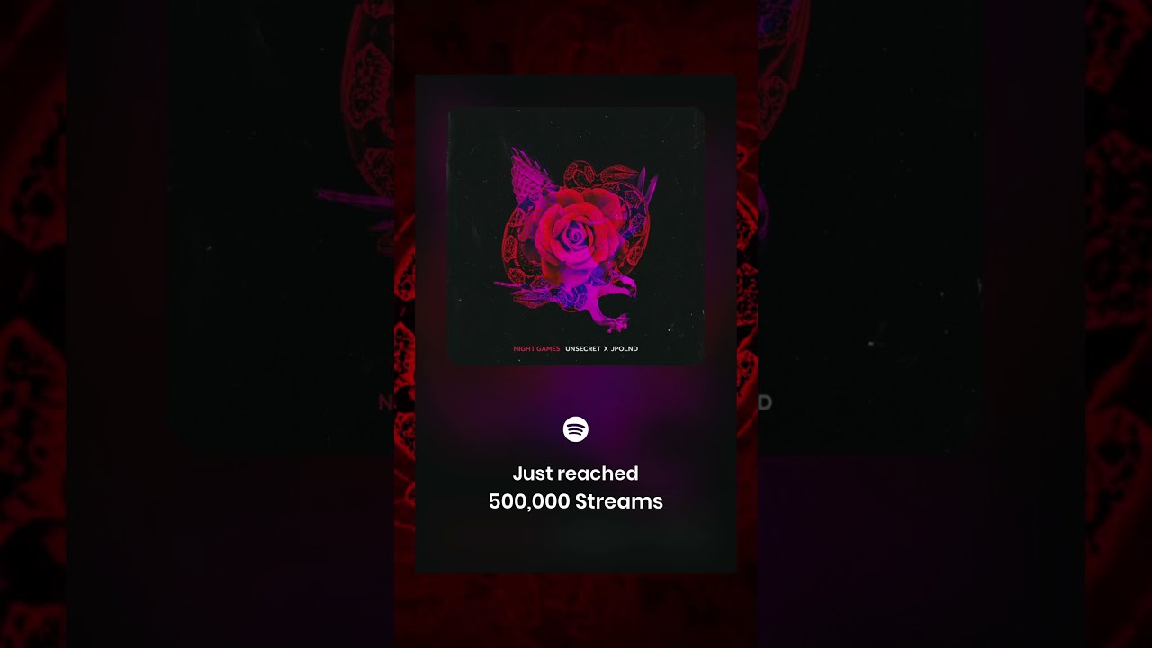  Night Games W JPolnd Hits 500k On Spotify Unsecret Epic Cinematic AdMusic Promomusic