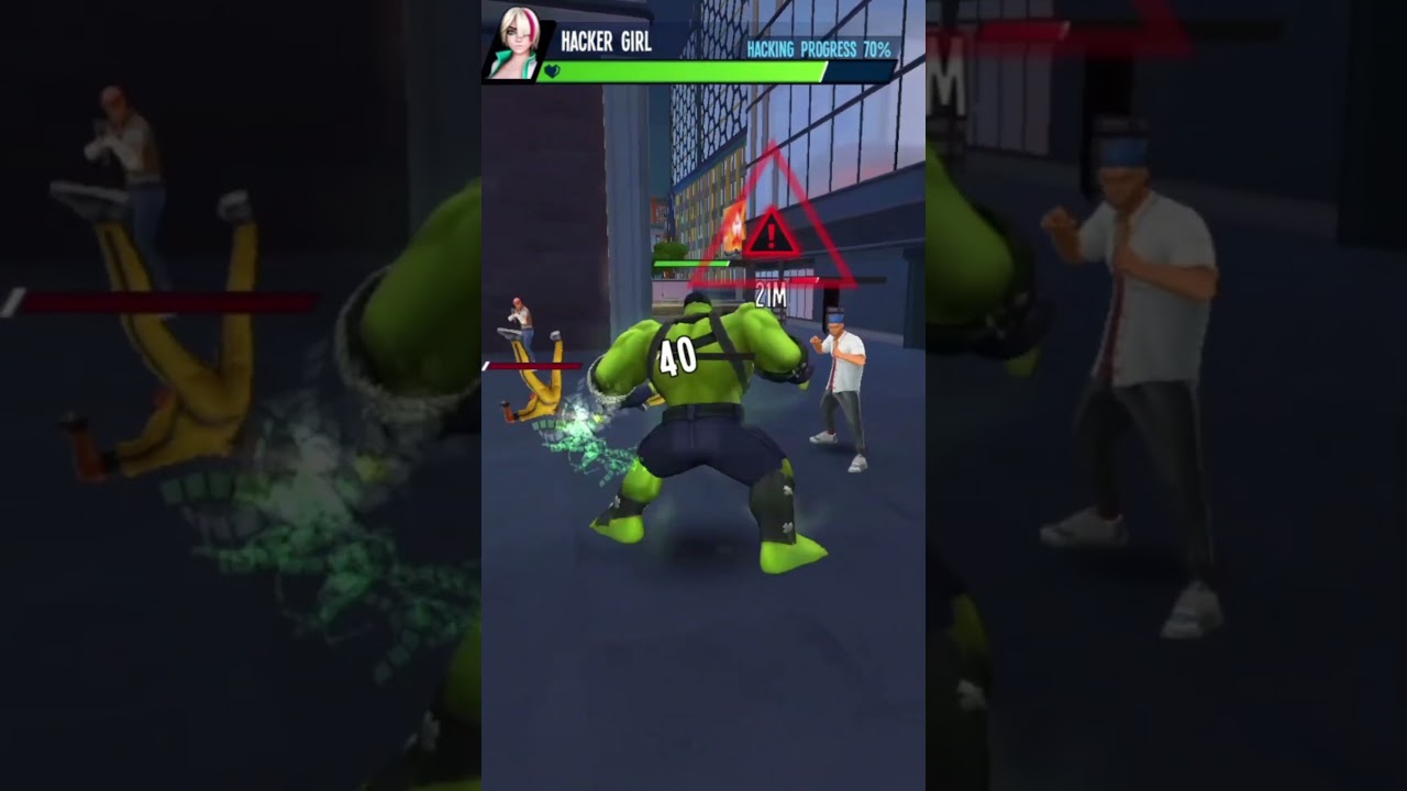 spiderman vs hulk and hiker girl 