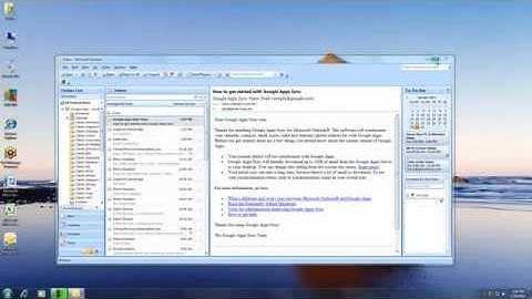 Google Apps - Outlook Sync Install - GTIN IT Services