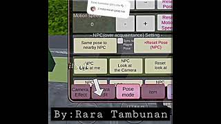 tutorial 2 Mata merah gelap (snack video) Sakura School Simulator screenshot 4