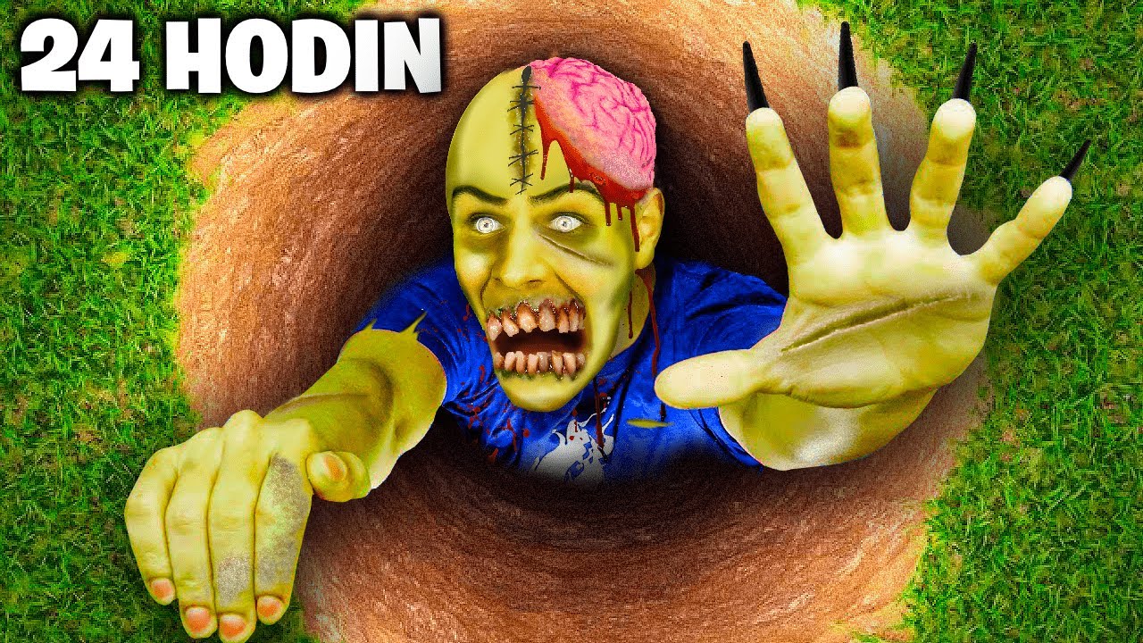 Jsem ZOMBIE na 24 hodin v GTA 5!