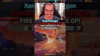 STORM &amp; HUMAN TORCH Fire Tornado is OP! 🔥🌪️ Season 1.5 #marvelrivals #marvel #xanderthedragon