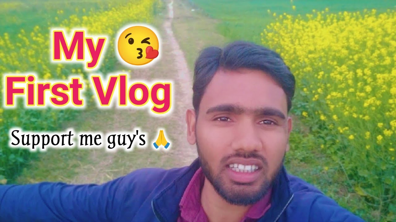 My First Vlog 😘 || Please Support Me Guy's || My First Vlog Video On YouTube || Mantu Gupta Official