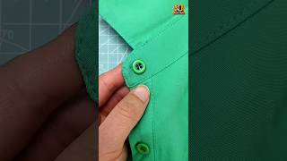 Shirt buttoning technique, 100% safe