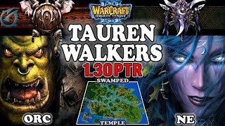 Grubby | Warcraft 3 TFT | 1.30 PTR | ORC v NE on Swamped Temple - Tauren Walkers screenshot 5