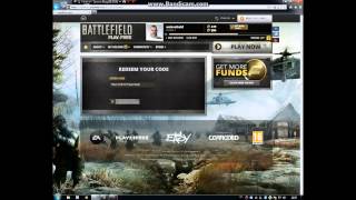 Battlefield play4free | Redeem code | 2013 | EXPIRED