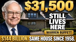 Warren Buffett Is Worth $144 Billion — So Why Does He Still Live in This House?