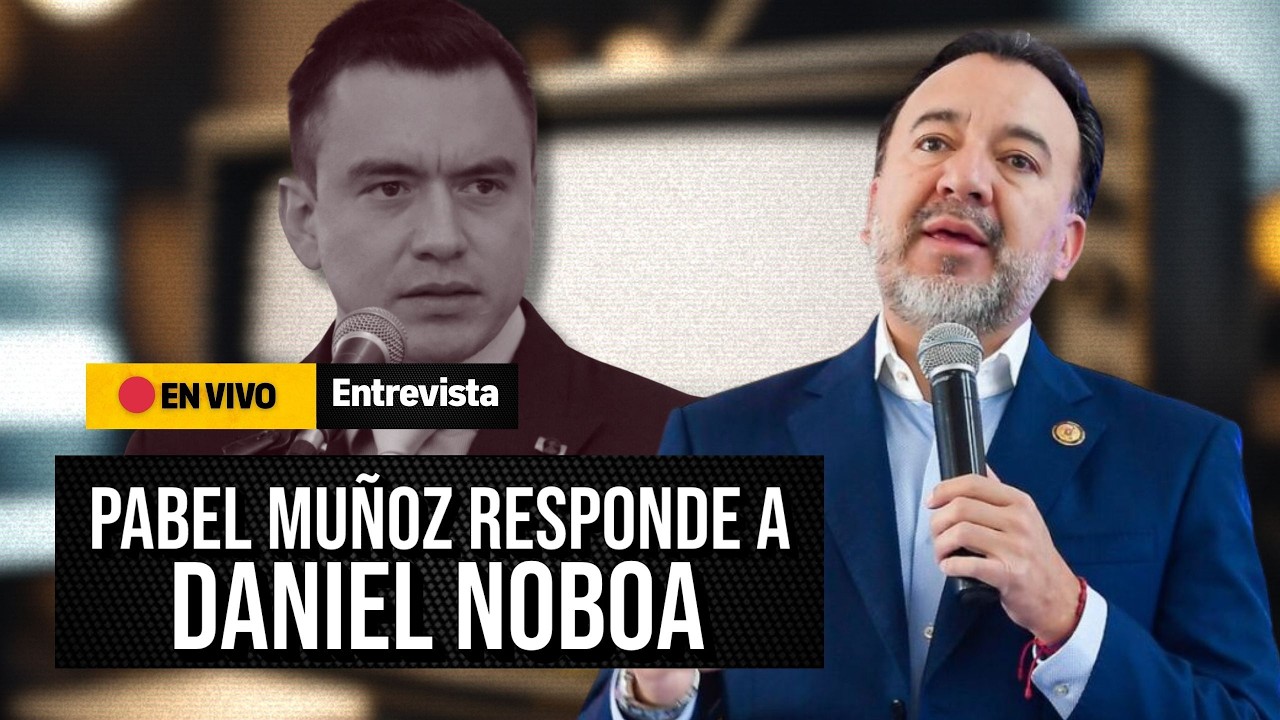 Pabel Muñoz a Noboa: “Trabaje y deje trabajar” - ¿Qué servicios sociales desaparecerán?
