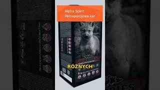 Alpha Spirit Pełnoporcjowa karma sucha miękka dla szczeniąt 9 kg