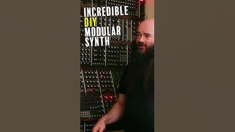 Understand how a huge modular synthesizer works #modular #synthesizer #musicproduction