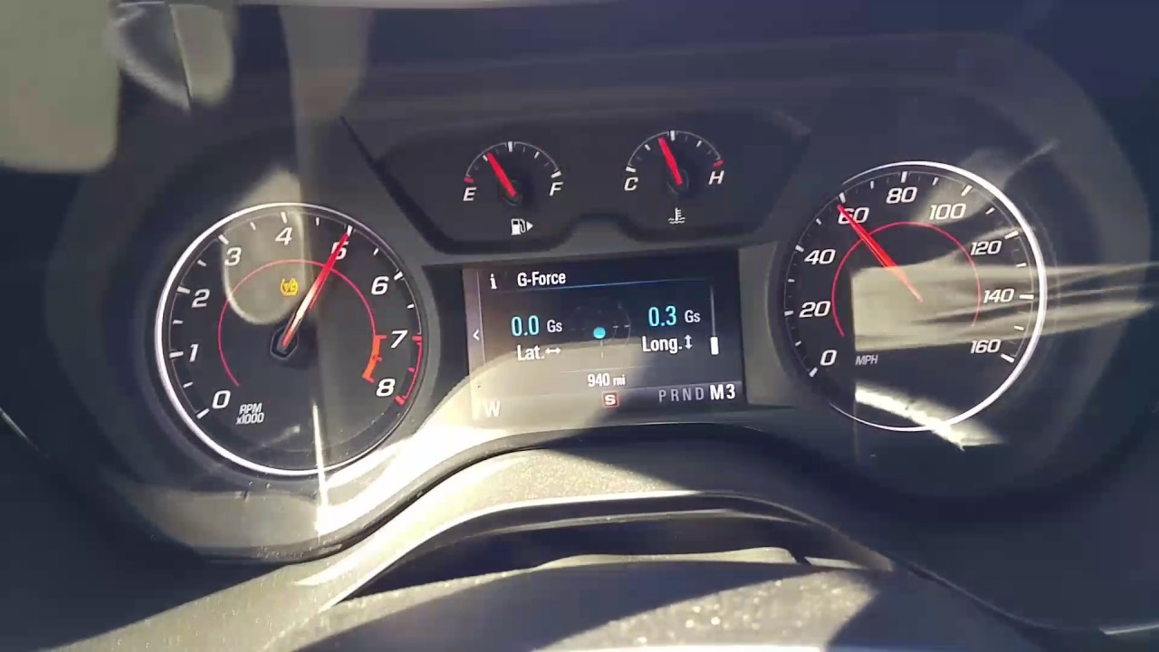 Chevrolet Camaro Turbo acceleration 0-60 mph sport mode