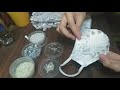 HOW I DECORATED MY CLIENTS MASK FOR WEDDING AND DEBUT!||DIY Face Mask||TS Creation||
