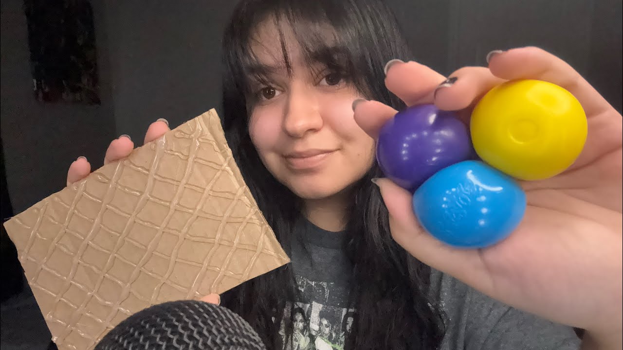 ASMR with globbles and hot glue trigger boards