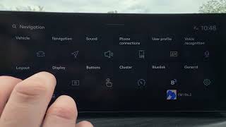 HYUNDAI Santa Fe V - How to Avoid Tunnels on Navigation