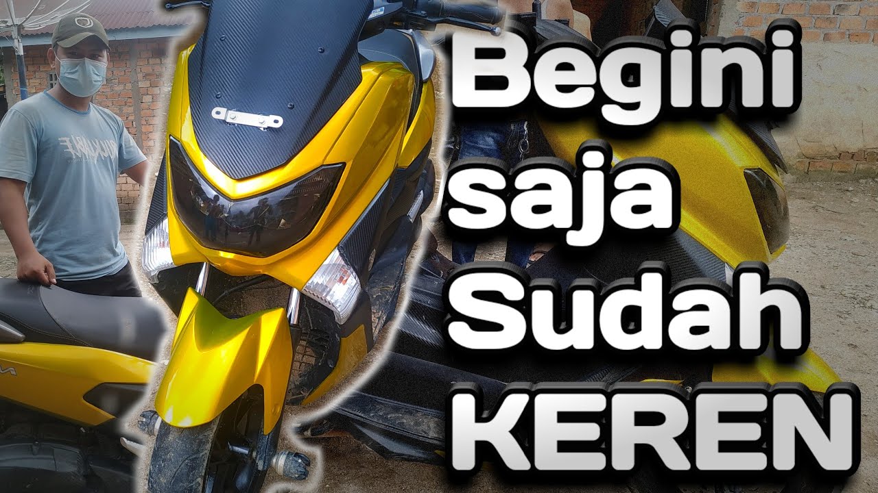 CARA PASANG SKOTLET NMAX 2021 Pasang Skotlet Metalik Gold Yamaha NMAX
