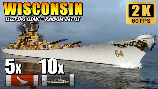 Battleship Wisconsin - doped IOWA