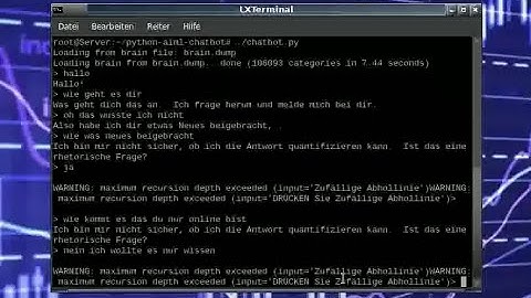 Python AIML-Chatbot