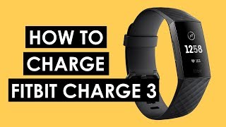 How to Charge Fitbit Charge 3