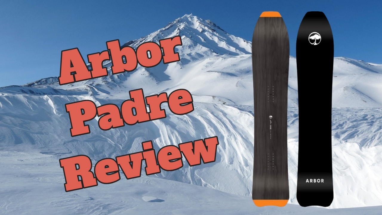 The 2025 Arbor Padre Snowboard Review - YouTube