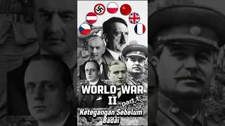 Perang Dunia II eps.1 = Ketegangan Sebelum Badai #shorts #history #ww2 #fyp