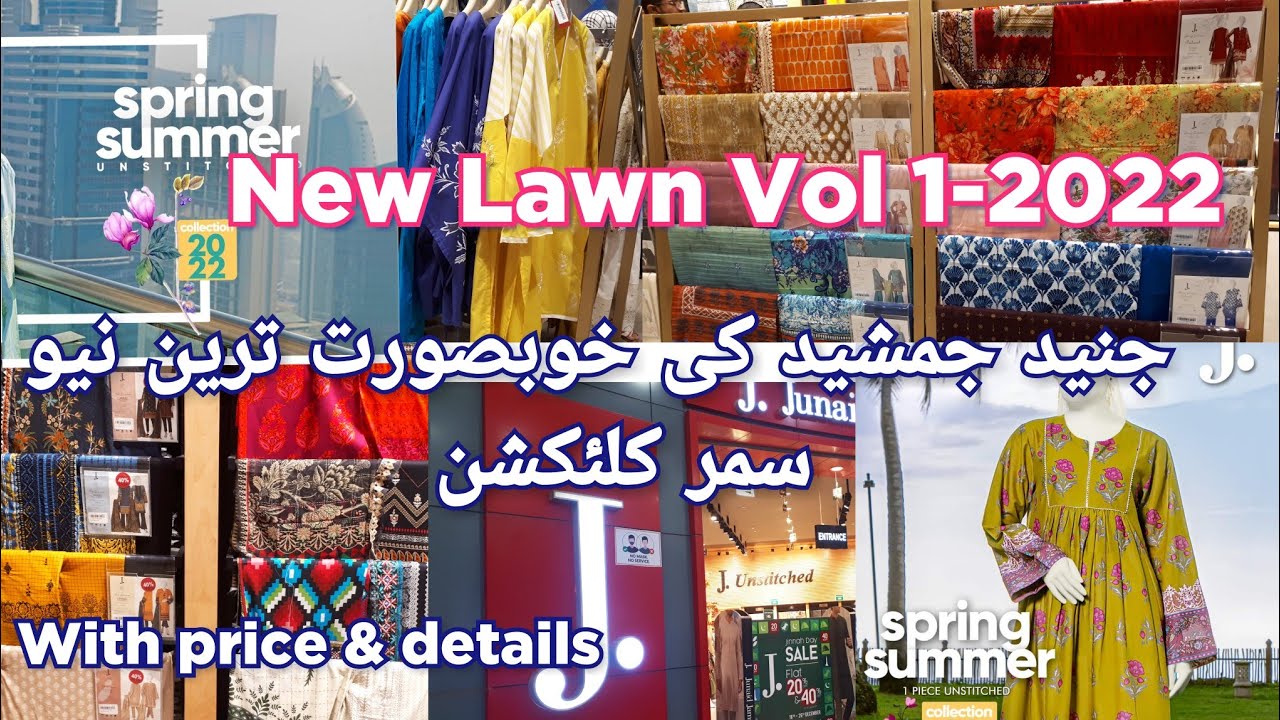 j.junaid jamsheed Summer Collection 2022