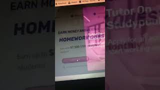 How To Earn Money Onlinestudypool Review Become A Tutor