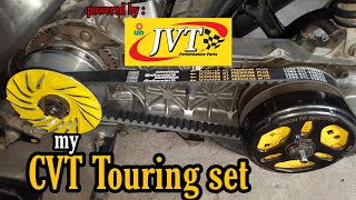 straight JVT pang gilid | CVT Touring set | JLI Motovlog