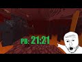 DURO SOLO 21 MINUTOS | Minecraft 1.16 RSG Speedrun