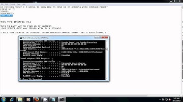 How To Find Ip address with in 30 seconds