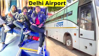 Punjab to Delhi Airport by bus 🚌  PRTC/PUNBUS VOLVO | Bus Ticket 🎫 Price how to book ticket ✈️ screenshot 5