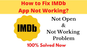 How to Fix IMDb App Not Working Problem Android & Ios - Not Open Problem Solved | AllTechapple