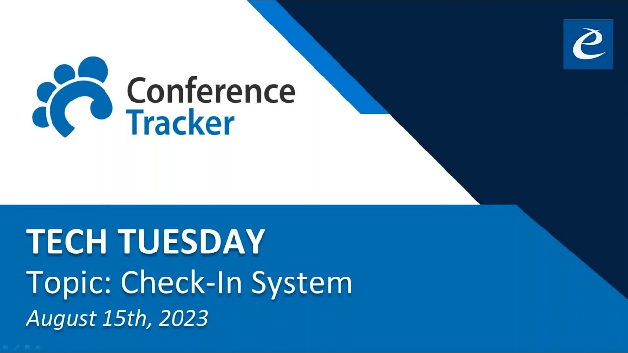 Conference Tracker Tech Tuesdays | Engineerica