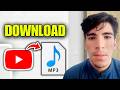 How To Download Music From YouTube As MP3 File Full Guide
