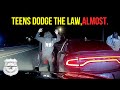 High-Speed Chase: Teens Flee from the Law