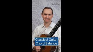 Thumbnail for Chord Balance on Classical Guitar - Right-Hand Technique #shorts