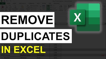 How to Find & Remove Duplicates in Excel (Prepare List of Unique Values)
