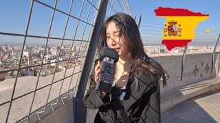 ASMR in SPAIN 🇪🇸(public asmr)