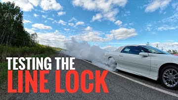 LS1 Camaro Burnout - Testing the Line Lock