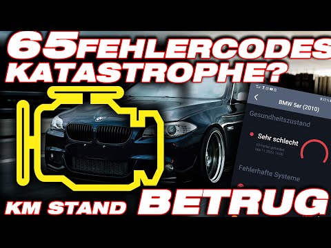 65 Fehlercodes !!! Katastrophe !!! Carly APP Test - KM STand Test und den Diesel BMW Kodieren