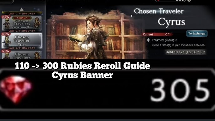 Octopath Traveler: CoTC Starter Re-roll Guide for New Players - Gacha X