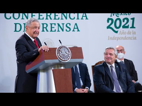 México y Argentina estrechan relación bilateral. Conferencia presidente AMLO.