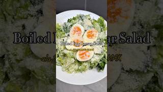 Boiled Egg Caesar Salad ala SeparuhAkuLemak