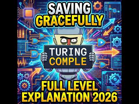 Turing Complete: Saving Gracefully - Full Level Explanation 2026