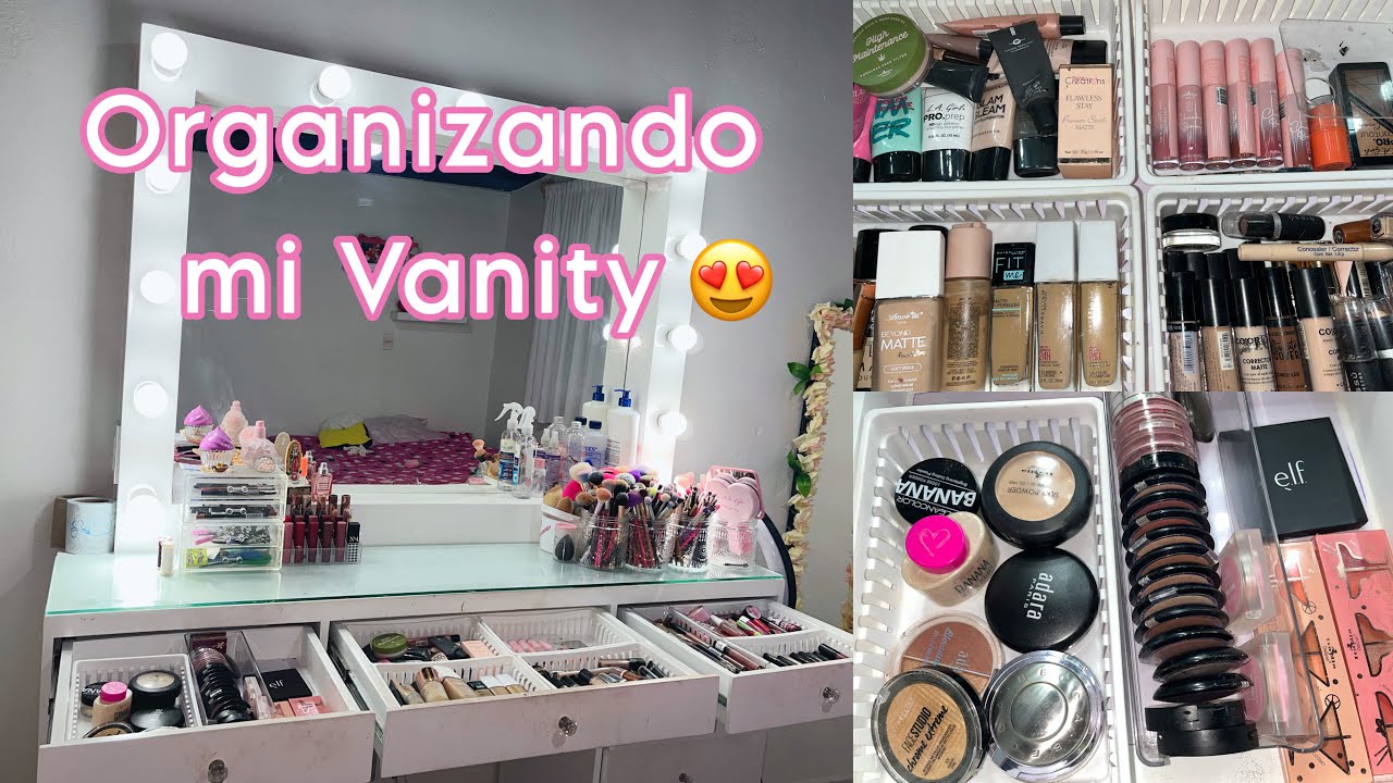 ORGANIZANDO MI COLECCIÓN DE MAQUILLAJE 2023 | VANITY 2023 | DEPURACIÓN DE MAQUILLAJE