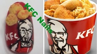 3D Kfc Nail Tutorial