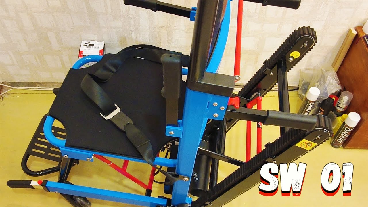 Китайский электрический ступенькоход SW01 model инвалидная коляска