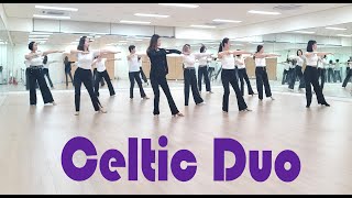 CELTIC DUO - CLASSIC LINEDANCE (Maggie Gallagher \u0026 Gary O'Reilly)