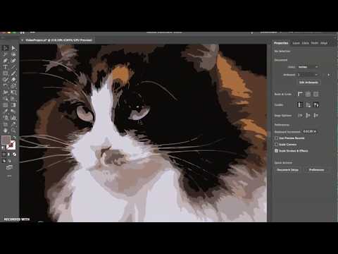 How to Use Image Trace to Create Stylized Vector Images - Adobe Illustrator 2020
