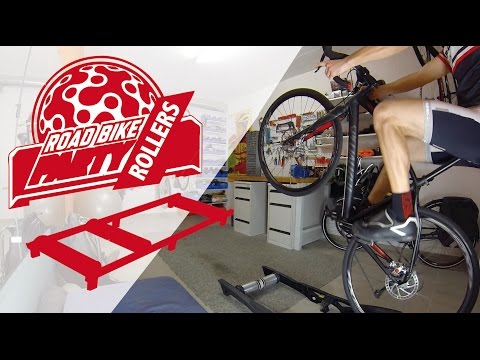 Road Bike Rollers Party (homage & parody to Martyn Ashton's trial bicycle adventures)